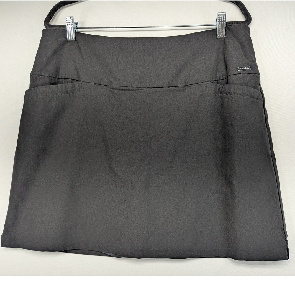 SC & CO Sportswear Black Athleisure Skirt XL XG Pleated Pockets